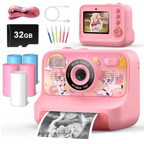 Z12 - Instant Print Camera 1080P Pink