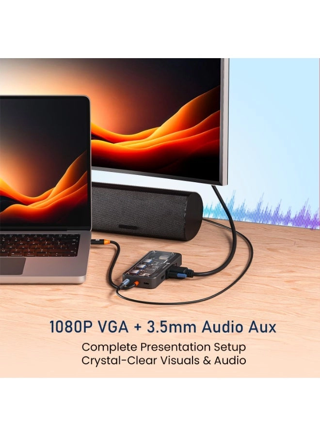 MPort View Three - USB-C All Type C Devices Windows/MacBook