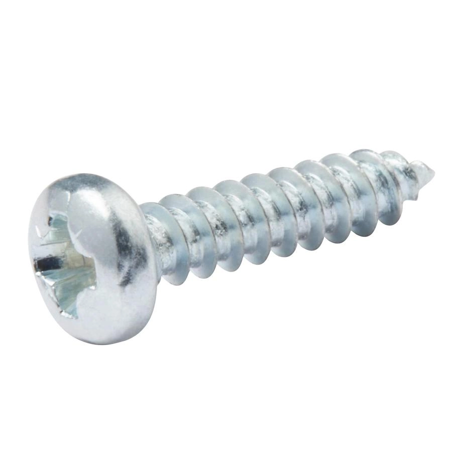 Zinc-Plated Carbon Steel Pan Head Screw 3.5mm 16mm