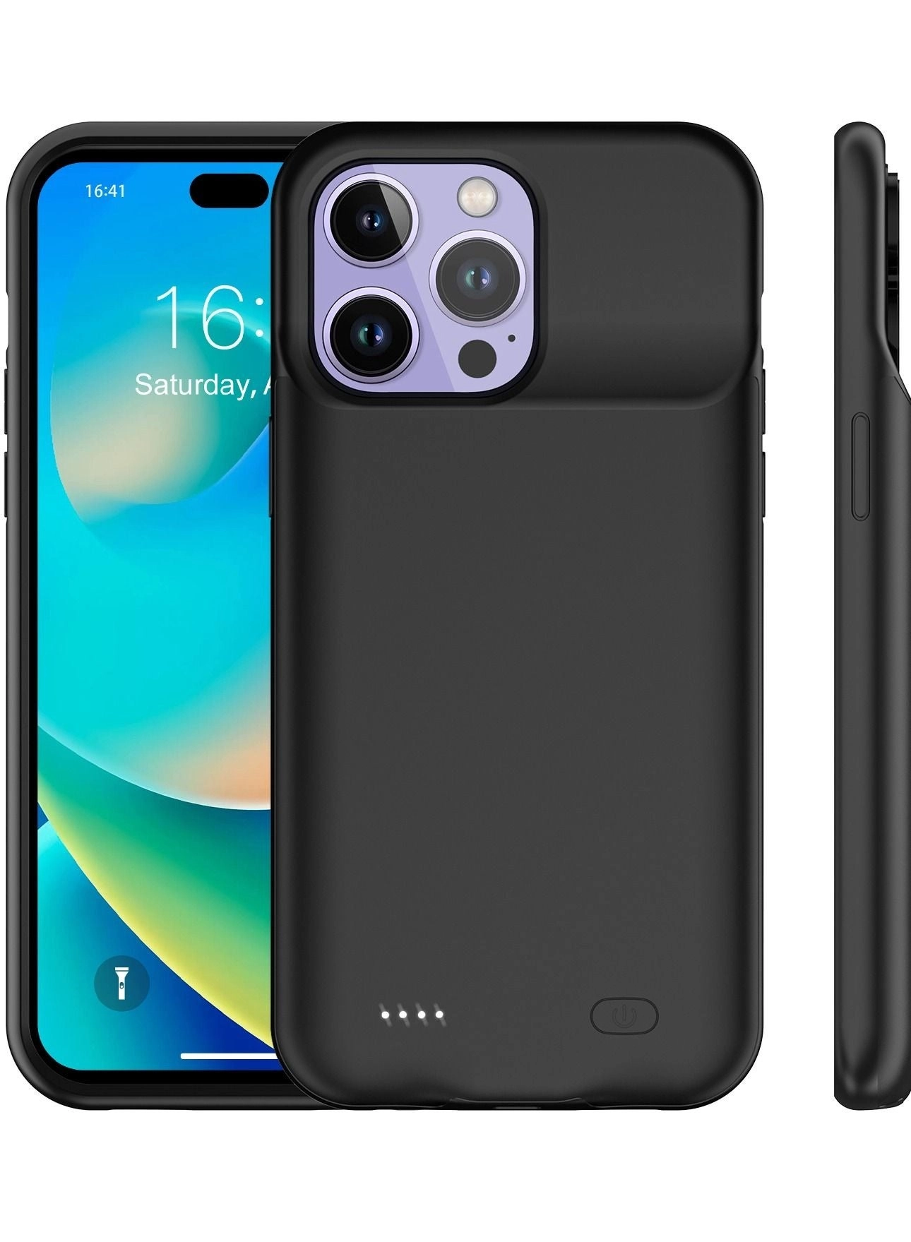 Beauenty Battery Case Cover for IPhone 15 Pro Max - 8500mAh