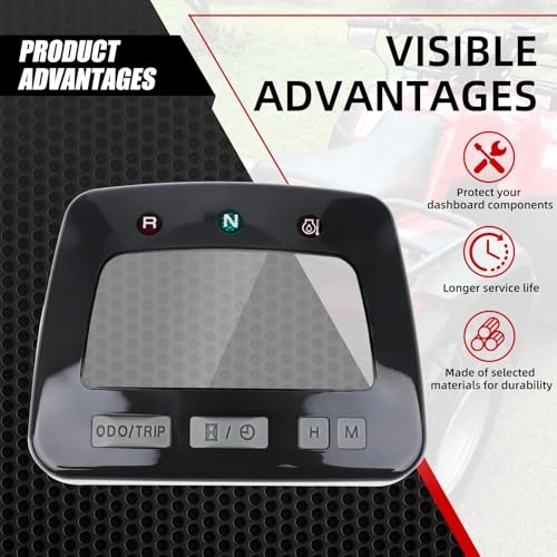 Dash Upper Speedometer Meter Cover - Honda Rancher TRX350 00-06