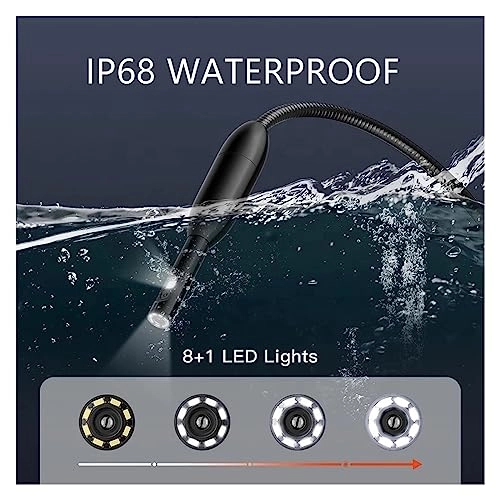 Pipe Inspection Camera - 5.0MP Dual Lens 4.3 Inch Screen