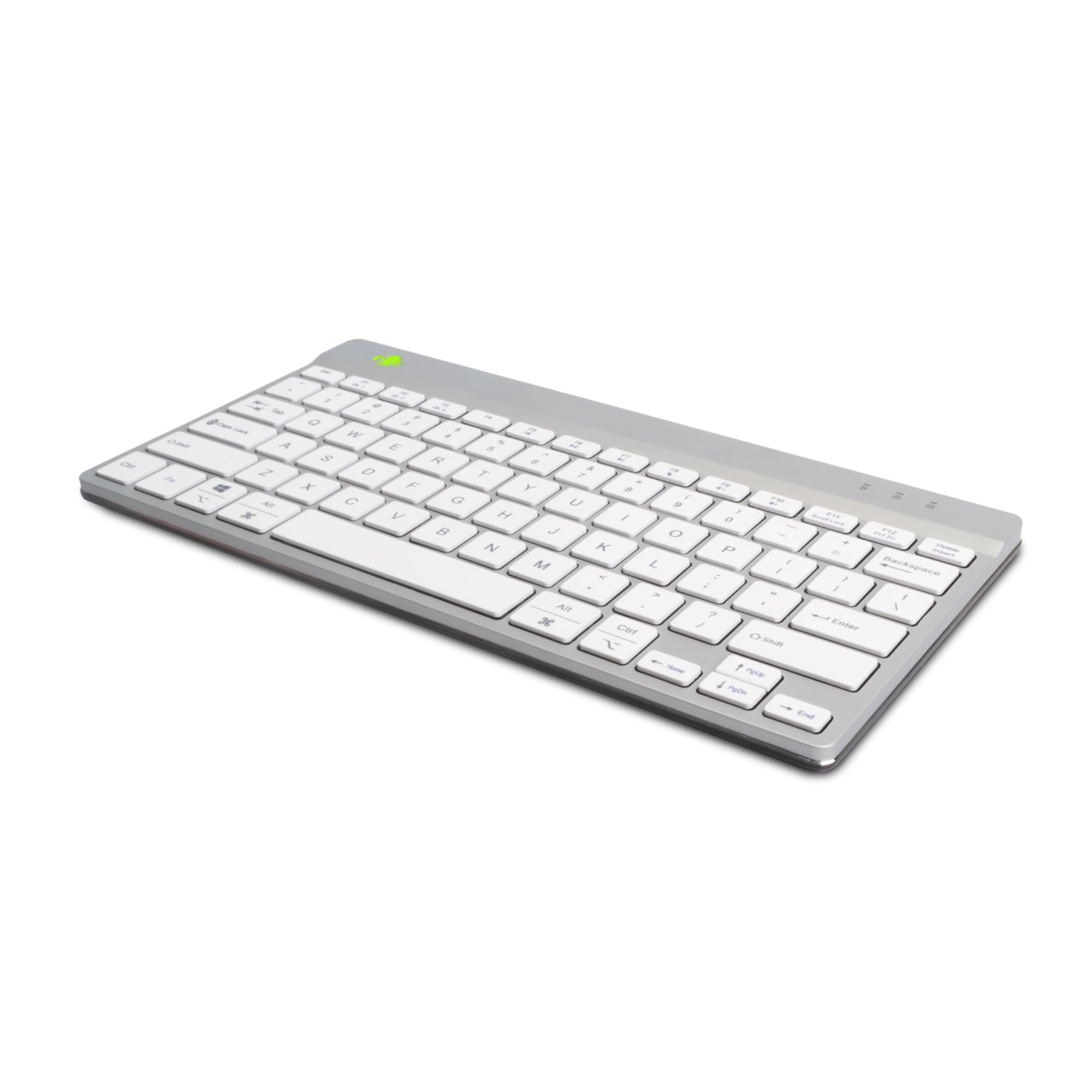 Compact Slim Ergonomic Wireless Keyboard - US Wireless