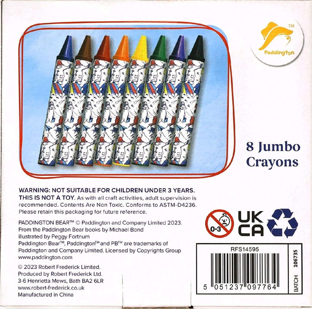 Jumbo Crayons - Paddington - 8 piece(s)