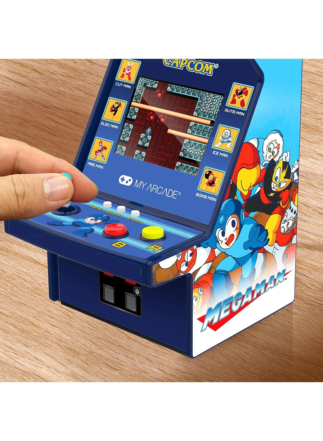 Mega Man Micro Player Pro - 6 Games 2.75" screen