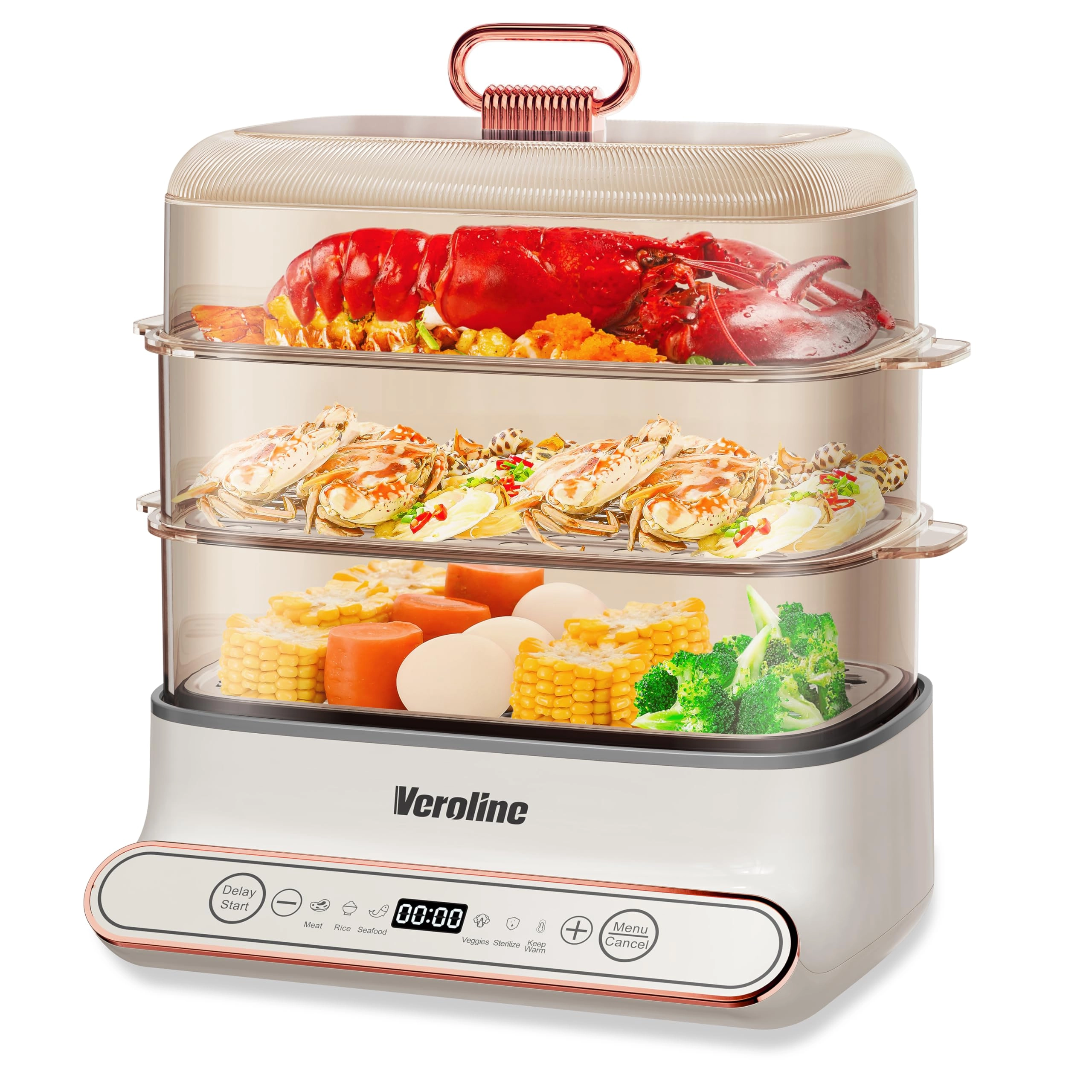 Veroline Electric Food Steamer - 15QT