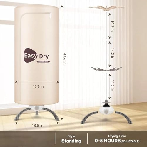 Portable Clothes Dryer - 900w