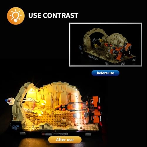 Led Light for LEGO 75380 Mos ESPA Podrace Dioroma