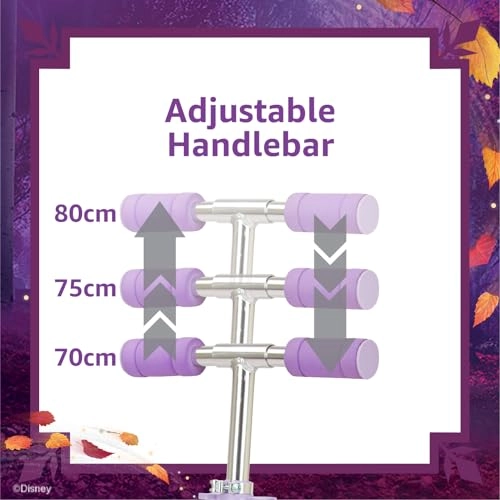 Frozen 2 Wheel Scooter - LED Light Purple Sp-7062