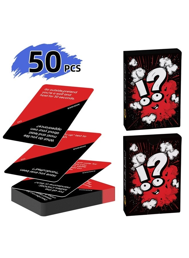 Truth or Dare & Consequences - Card Game