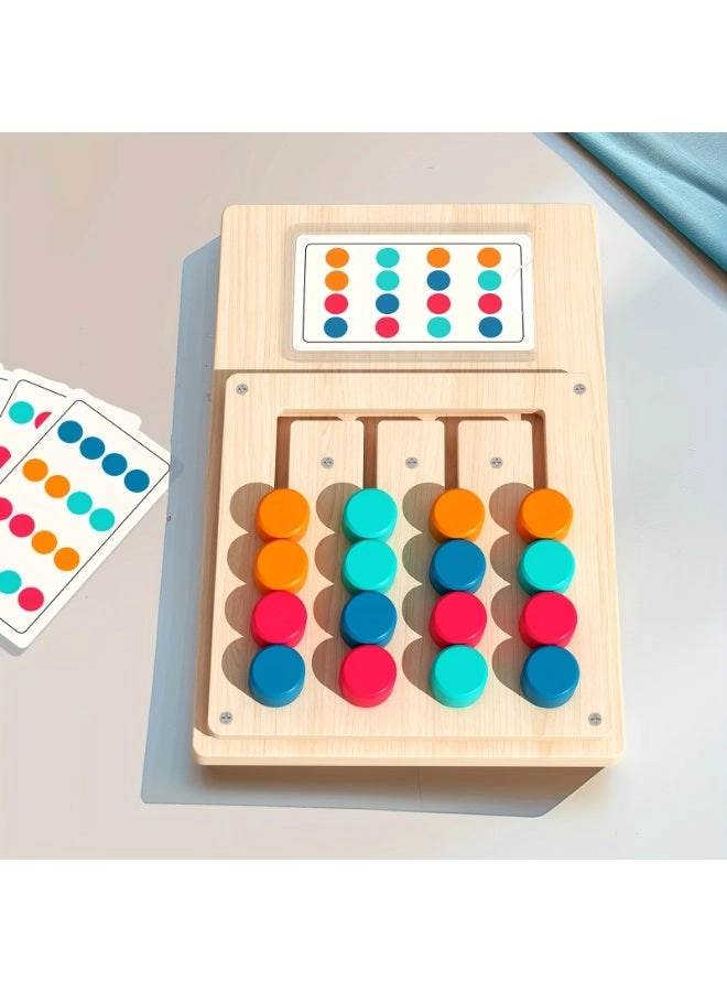 Wooden Bead Pattern Matching Board - 3+ Years