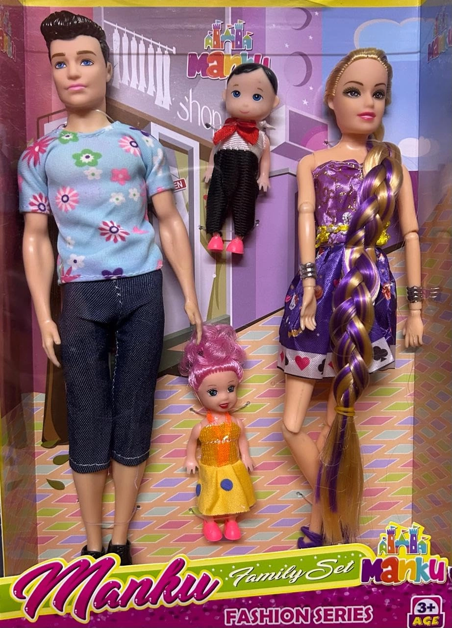 Cri8Hub Couple Doll - Movable Joints Fashion Doll Ages 3+ Set