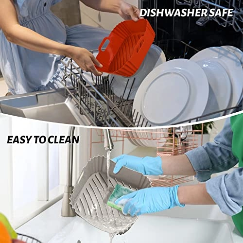 Air Fryer Silicone Liners - Silicone 2 Pcs