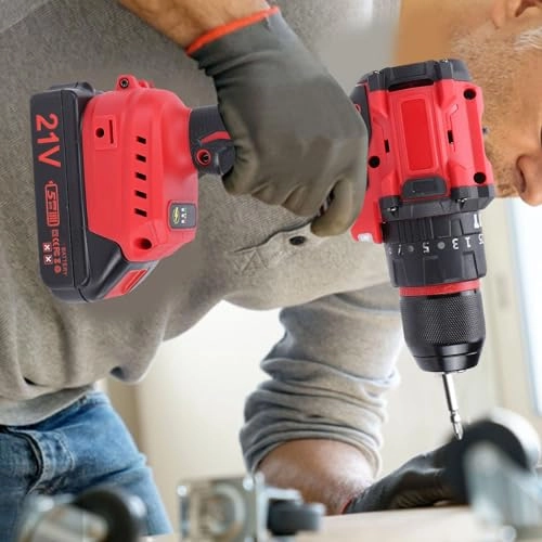 Cordless Drill Driver Kit - 2 x 1300mAh