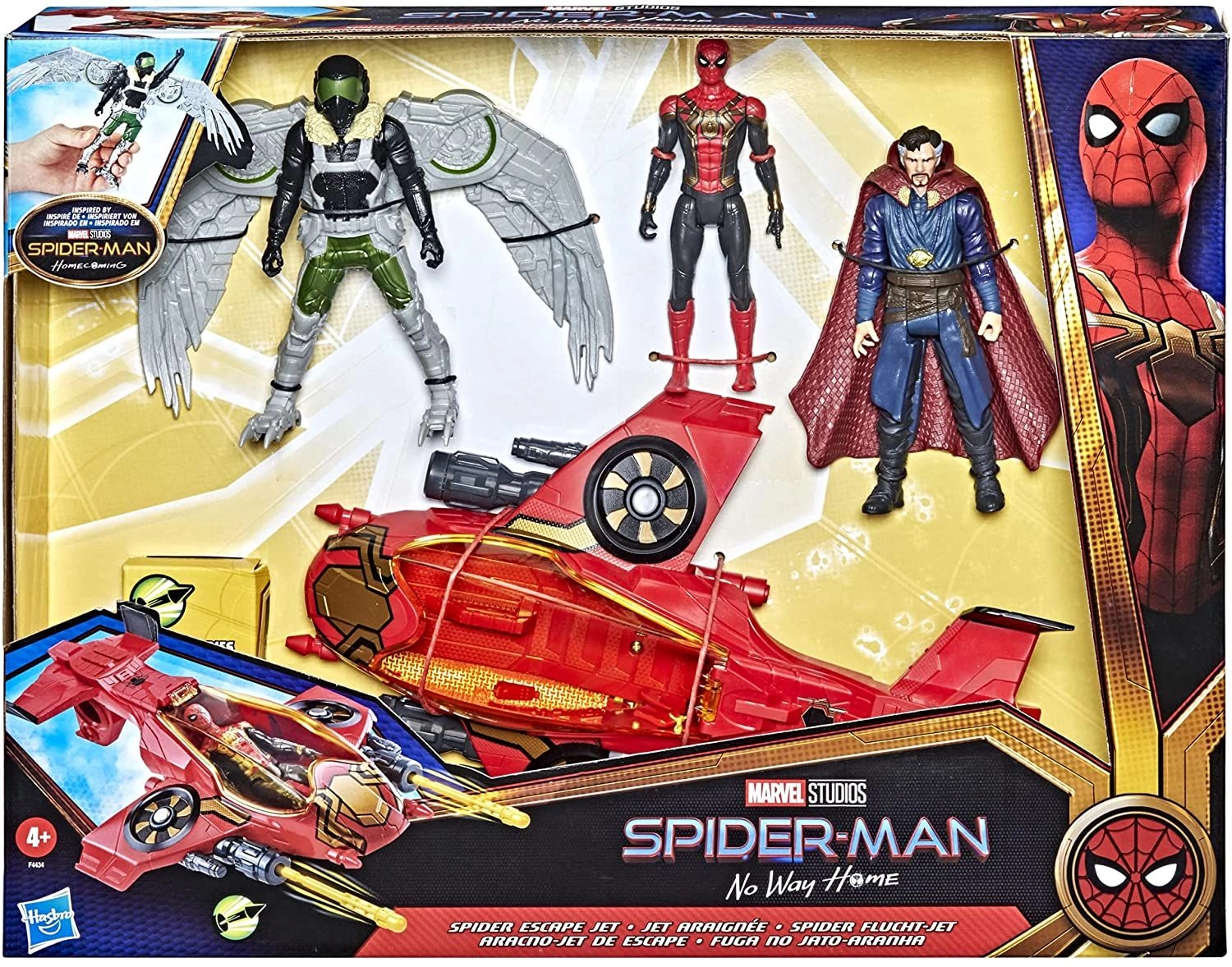 Spider-Man Movie Spy Figher Jet Set - Marvel