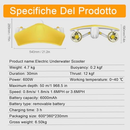 Electric Underwater Scooter