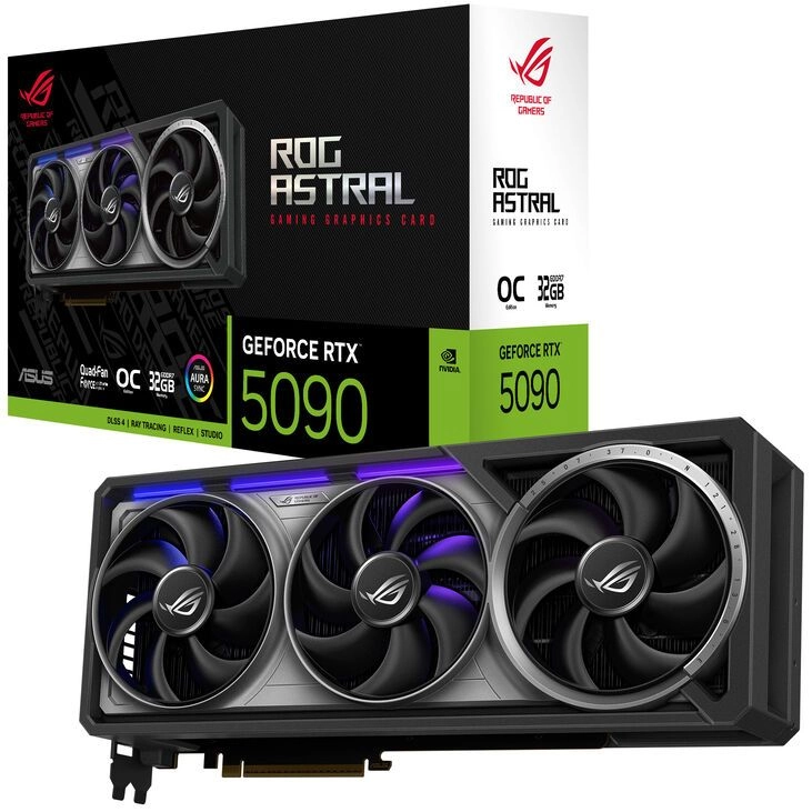 ROG Astral GeForce RTX™ 5090 Dhahab OC Edition - 32GB