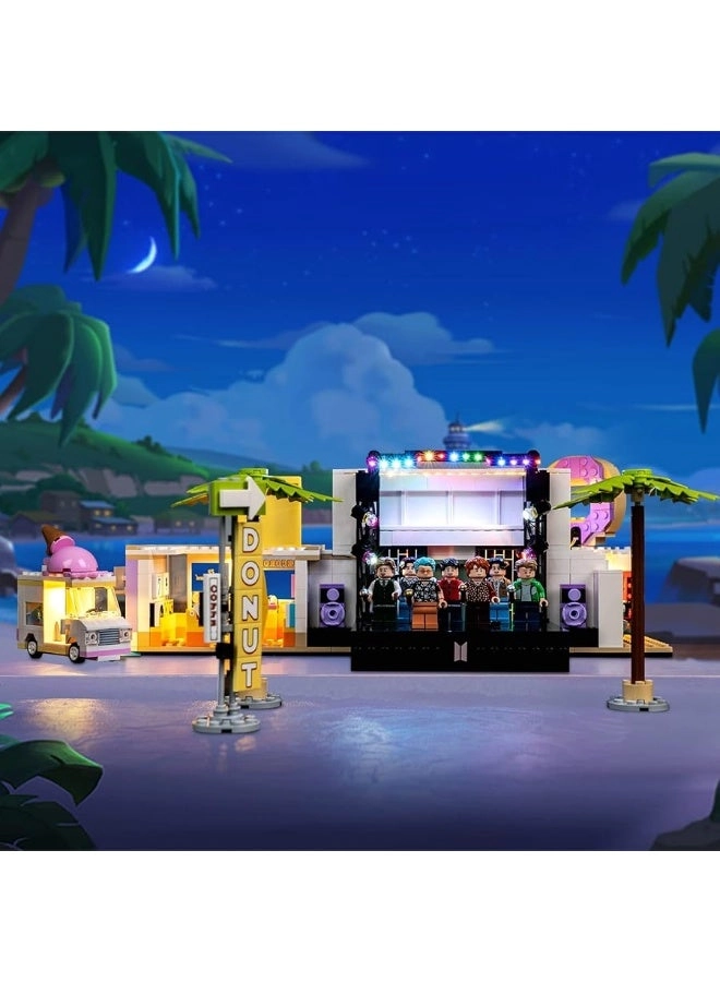 LED Light Kit for Lego BTS Dynamite 21339 - DIY Compatible Only Light Set