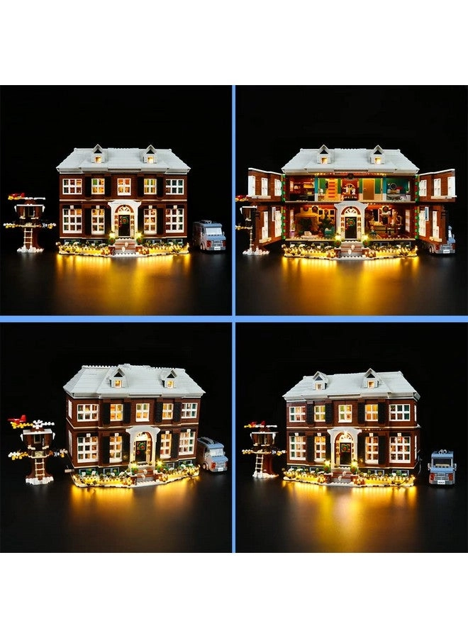 Led Light Kit for LEGO Home Alone Exclusive 21330 - Steel Construction