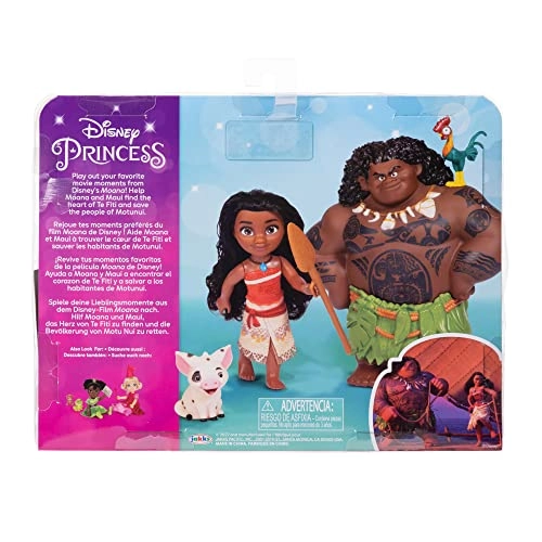 Moana - 15.24 cm + Maui - 20.32 cm Ages 3+