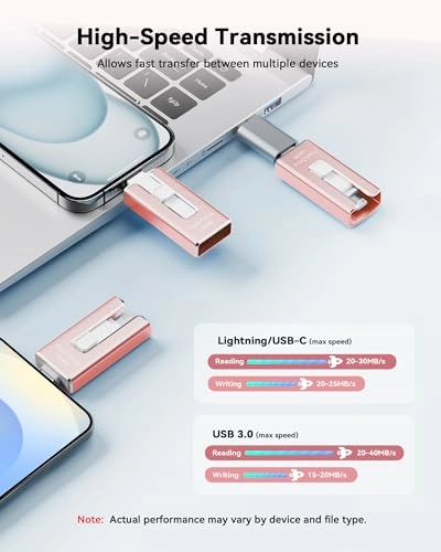 USB Stick - USB 3.0 Lightning USB-C 256GB