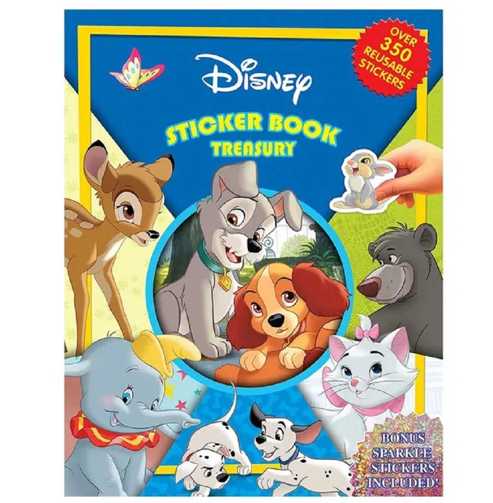 Phidal Disney Animal Classics Sticker Book Treasury 350 pcs