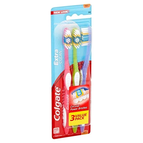 EXTRA CLEAN tooth brush - Medium 3-Piece Pack