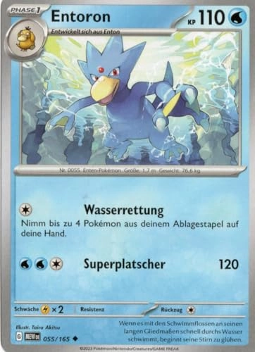 Pokemon Entoron MEW 055-151 - German