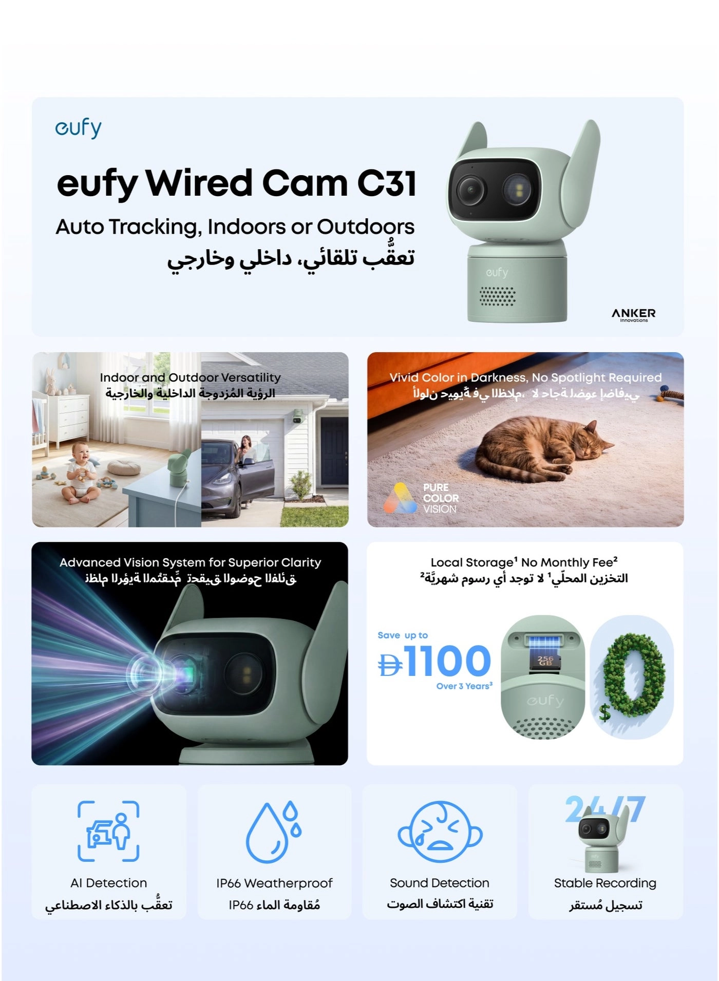 Wired Cam C31