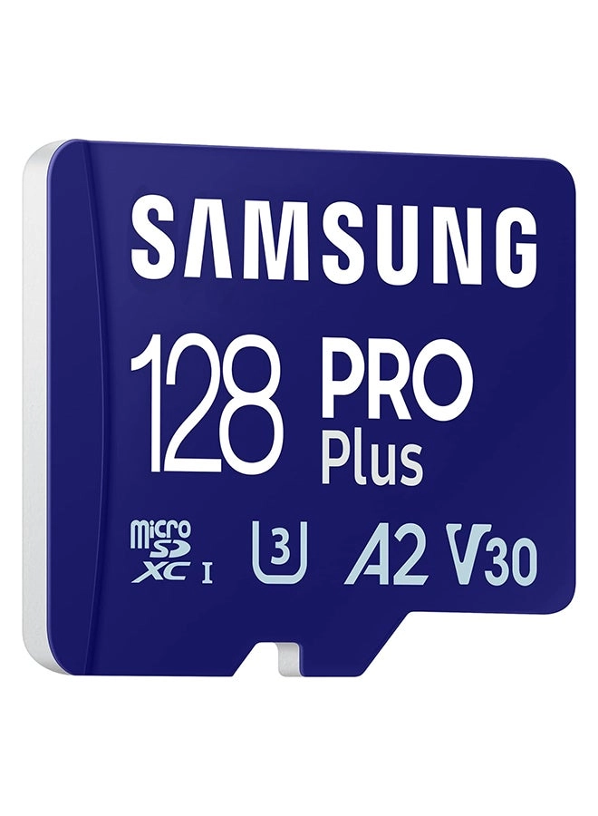 PRO Plus microSD Card - 128 GB + SD Adapter