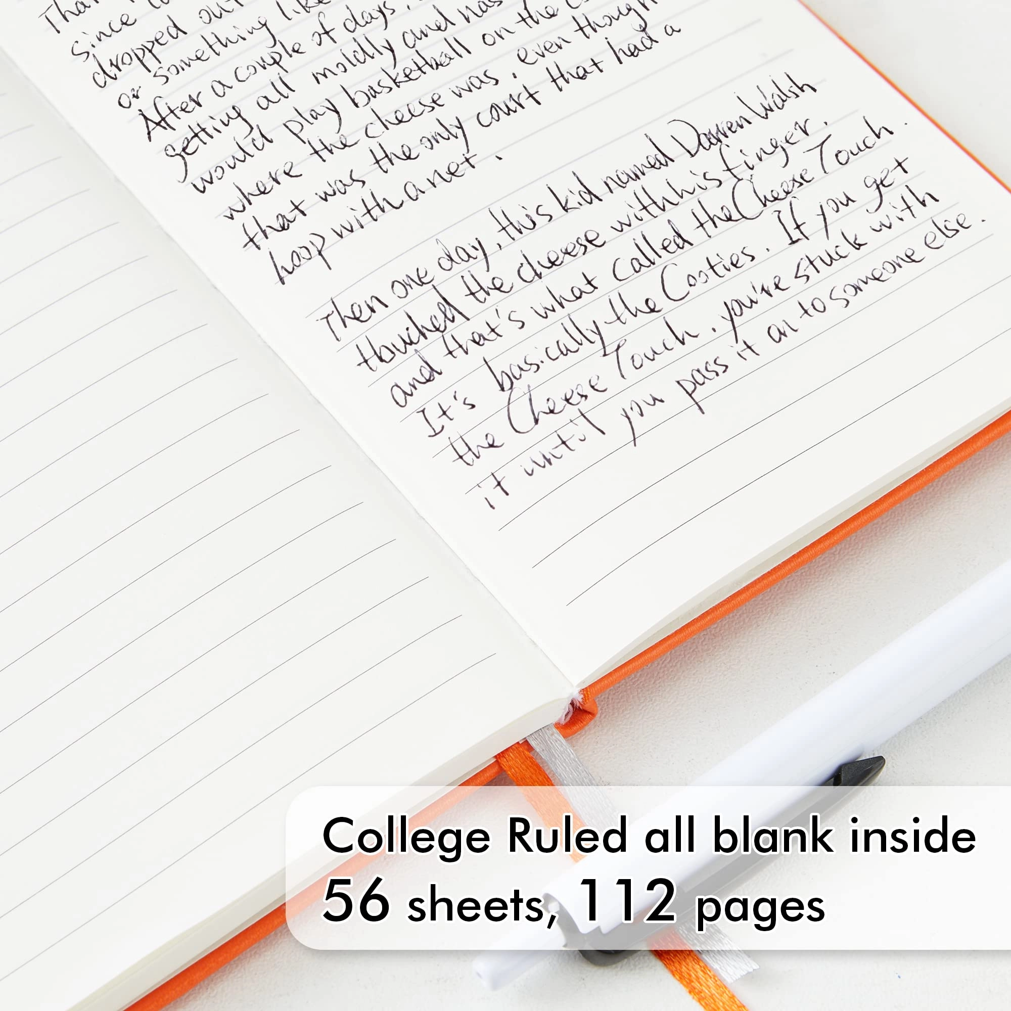 Pocket Notebook A6 Hardcover - Lined 56 Sheets