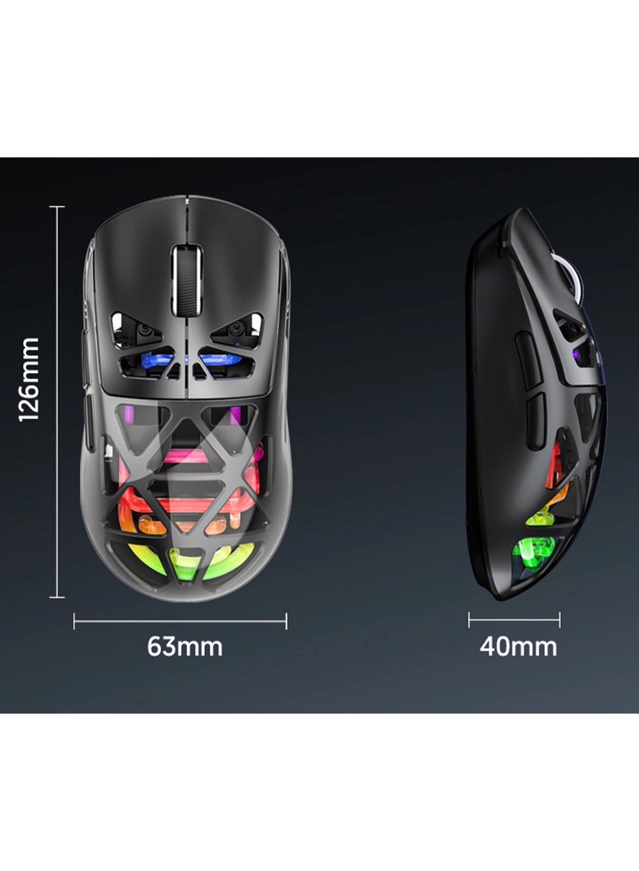 FREEDOM-WOLF X8 Gaming Mechanical Mouse - Wireless