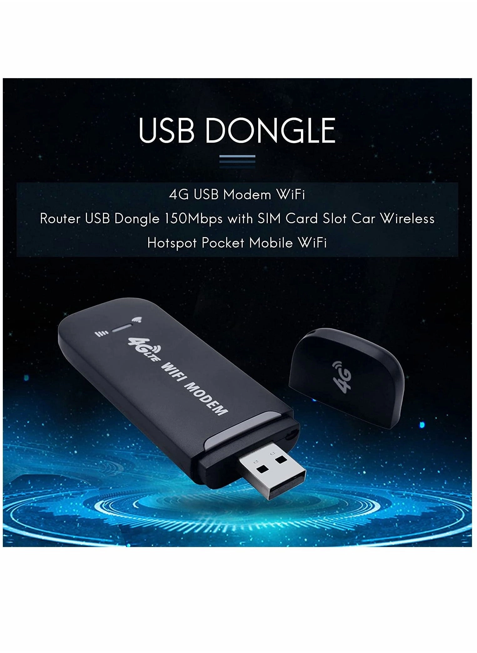 Portable USB Wifi Dongle - 4G 150Mbps