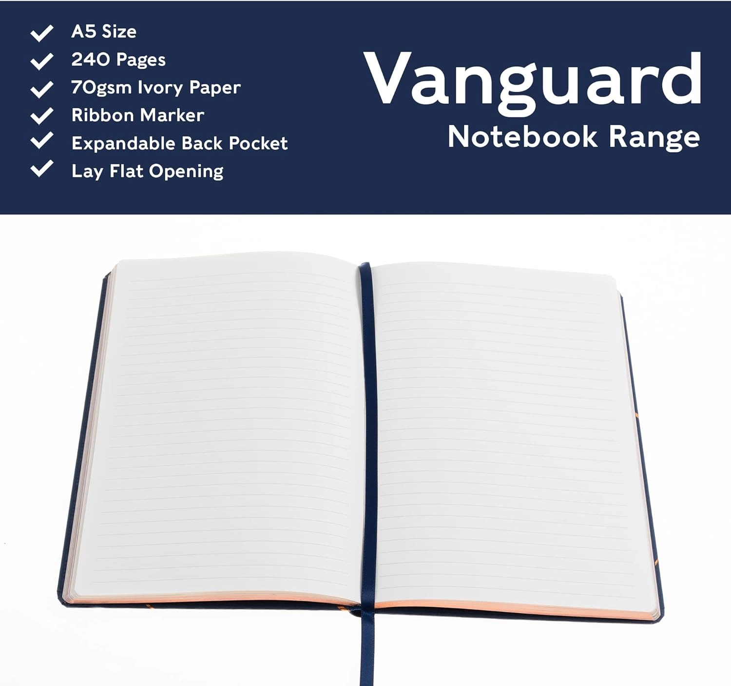 Vanguard Notebook A5 - 240 Pages