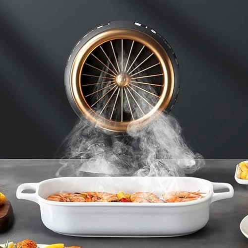 Mobile Range Hood - Mini Powerful Suction 360° Swivel