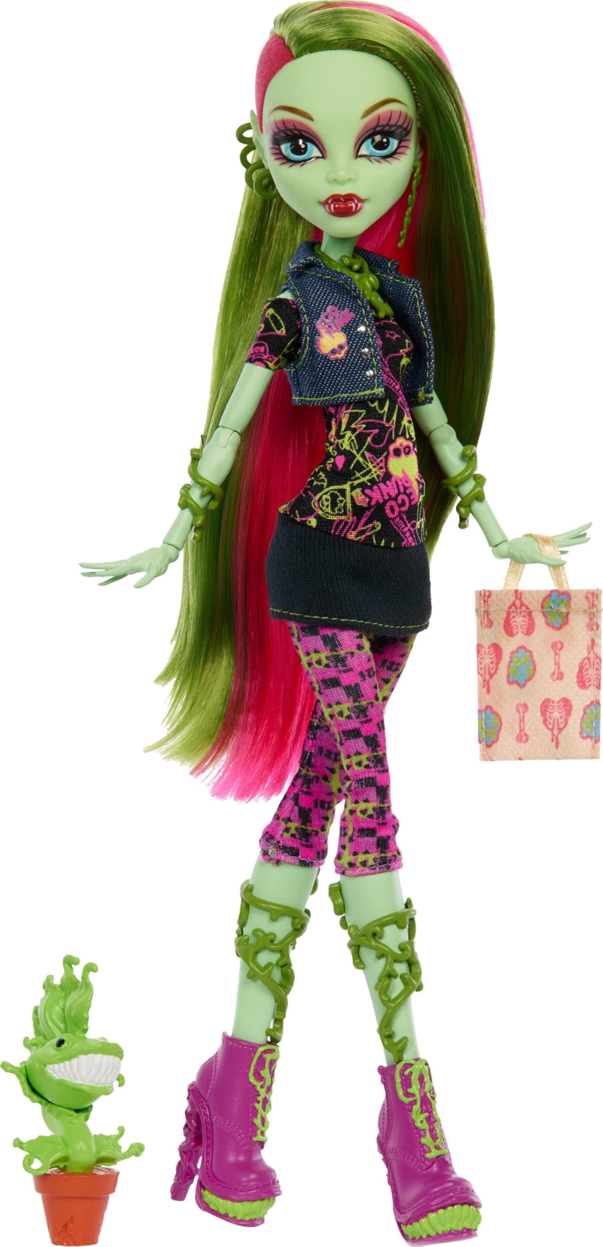 Mattel Venus McFlytrap Doll - Collectible Reproduction Pet Chewlian Ages 6+
