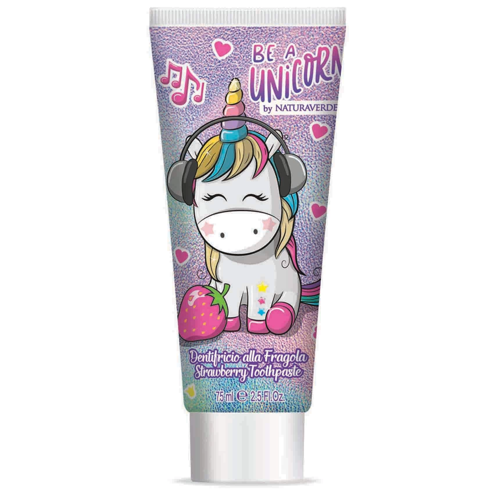 Naturaverde Be a Unicorn Strawberry Toothpaste Under 6 years 75ml