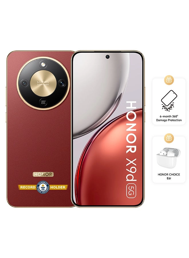 Honor X9d - 12GB 256GB + E6i Buds + Cable + 12 Months Damage Protection