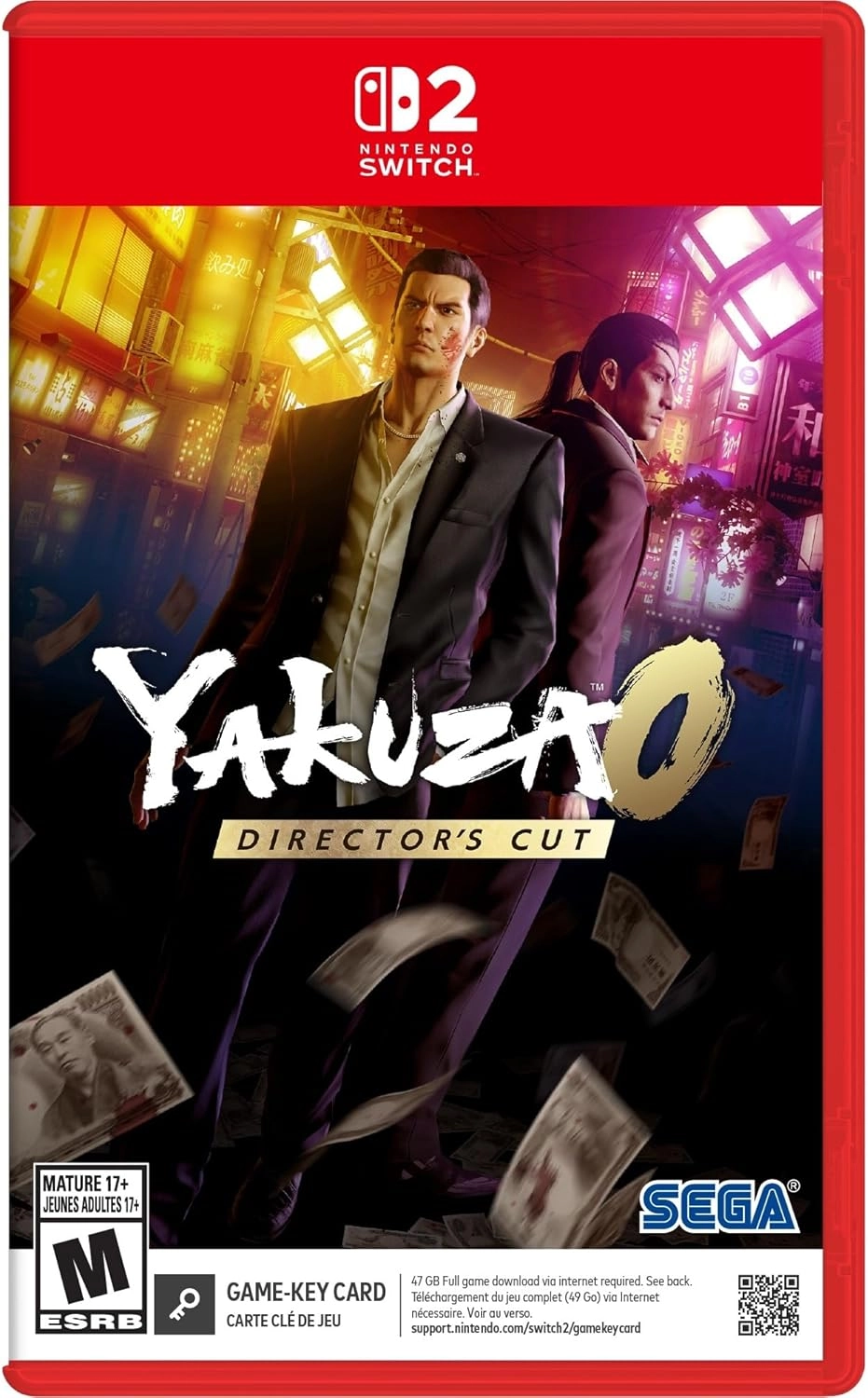 Yakuza 0 Director's Cut - Nintendo Switch