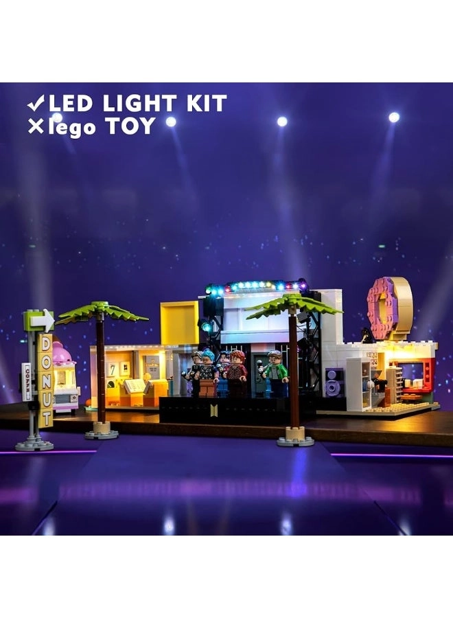 LED Light Kit for Lego BTS Dynamite 21339 - DIY Compatible Only Light Set