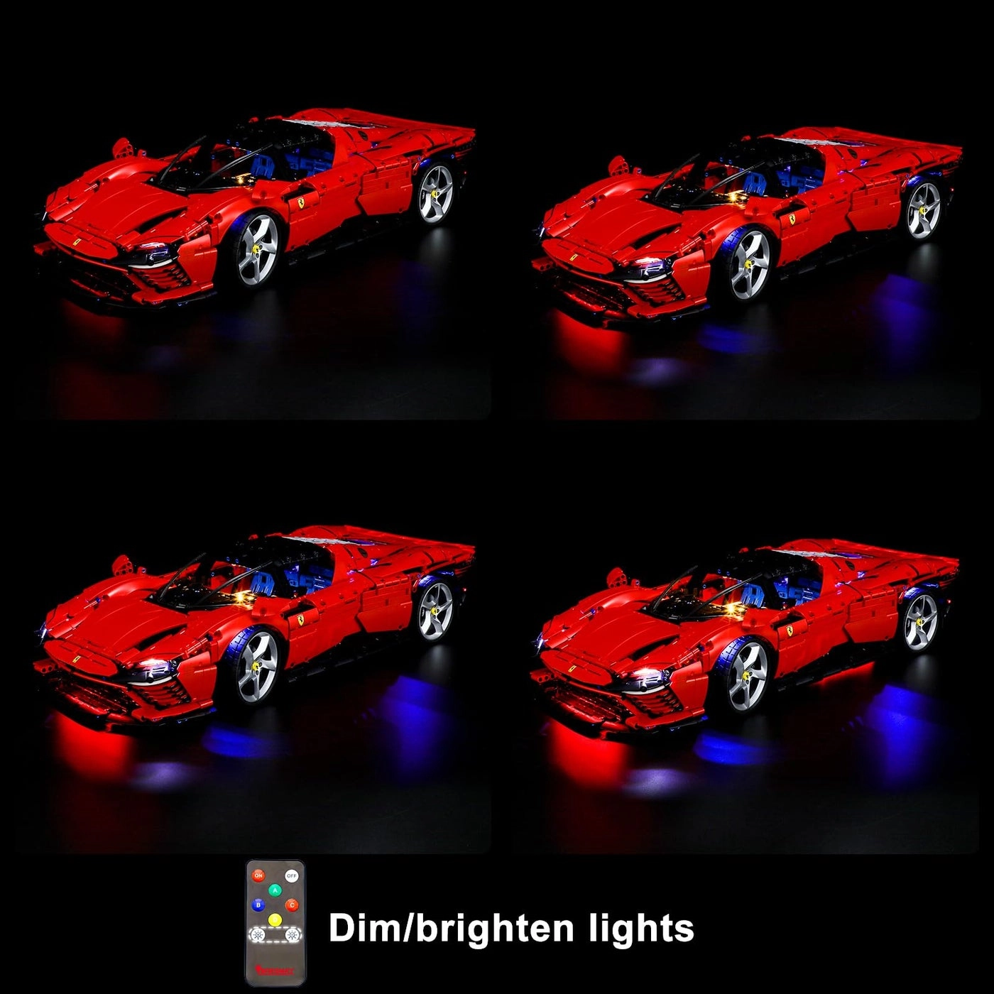 Led Lighting Kit For LEGO42143 Ferrari Daytona Sp3