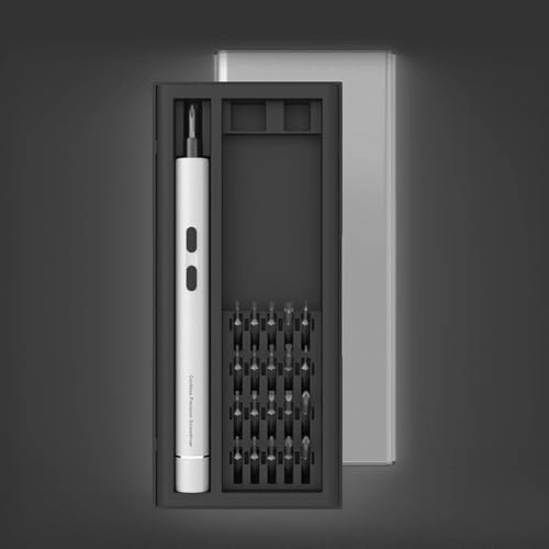 Mini Power Precision Screwdriver Set - Cordless Rechargeable 20 Bits