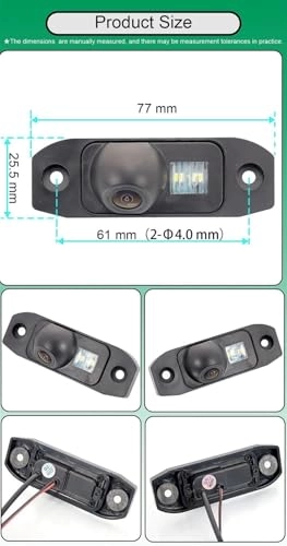 Rear View Camera - Night vision Wire AHD 720P