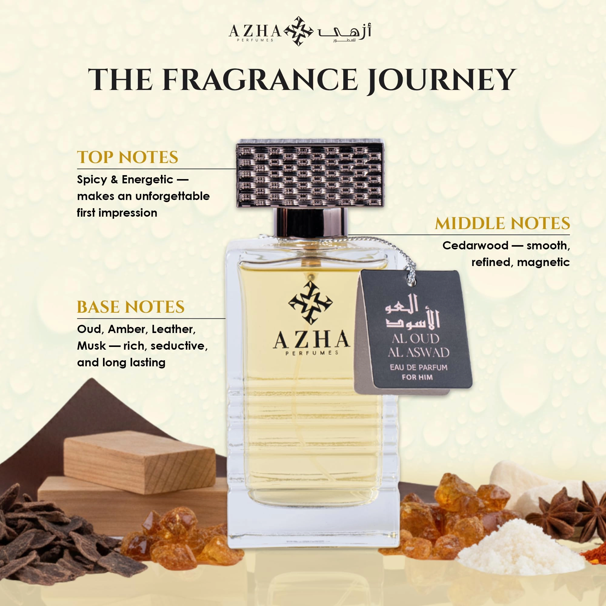 Emerald Nebula Al Oud Al Aswad Eau de Parfum - 100 ml