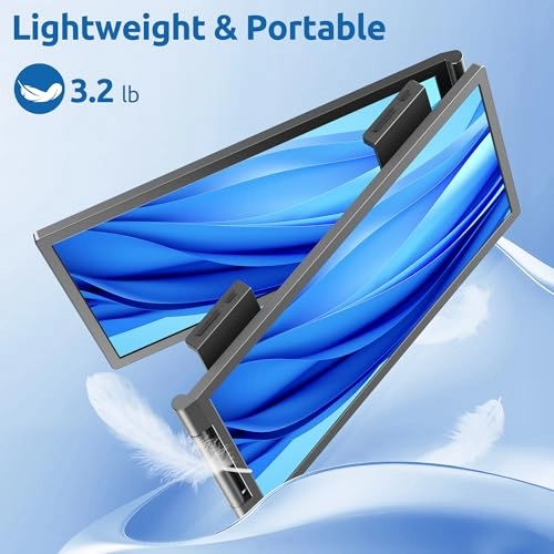 Dual Laptop Screen Extender - 14" 1080P IPS USB-C