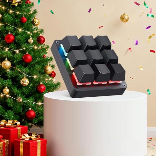 One-Handed Macro Mechanical Keyboard - USB-C Wired