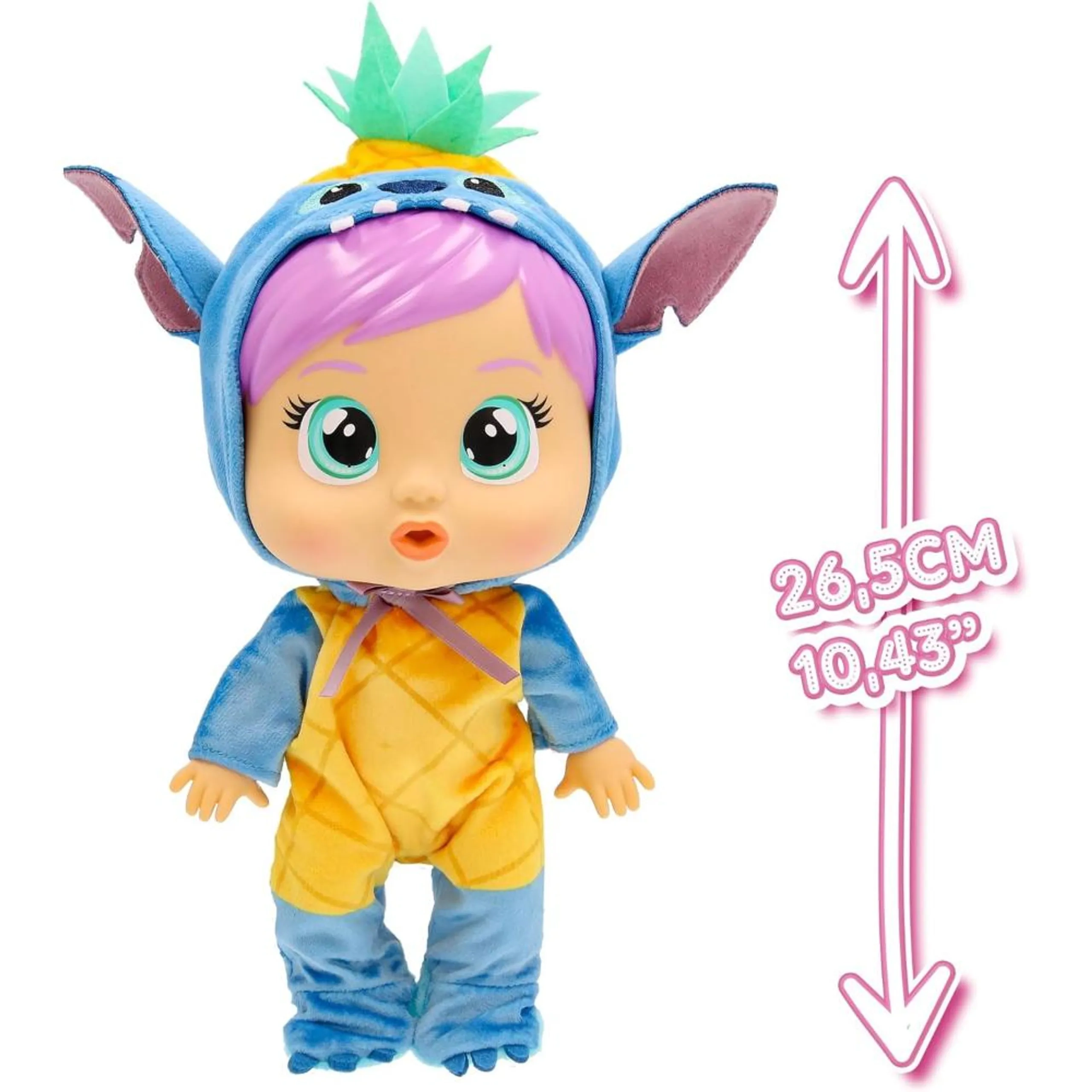 Stitch Baby Doll - Cry Babies Loving Care Disney Ages 18 months+