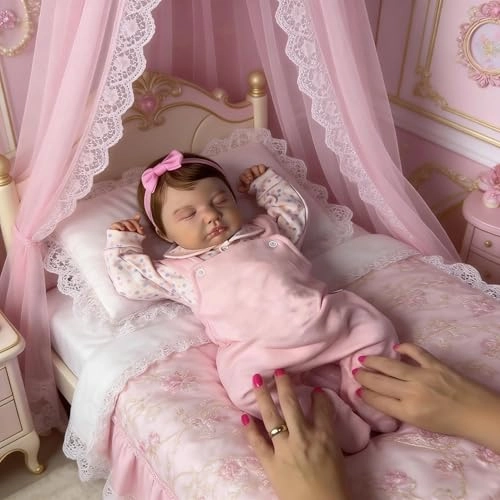 Loulou Reborn Baby Doll - 20 inch Full Body Vinyl Girl Ages 3+