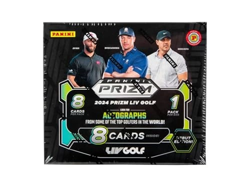 Prizm LIV Golf International Hobby Box - 8 Cards Per Pack