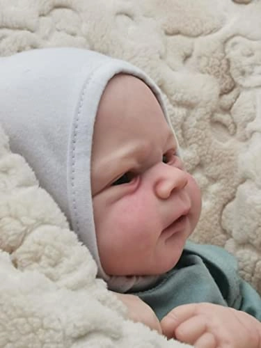 Elijah Reborn Baby Doll - 46 cm Blue Eyes